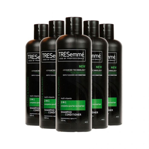 Tresemme 2in1 Shampoo & Conditioner 6x500ml