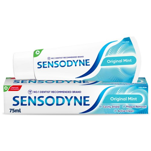 Sensodyne T/Paste Original Mint 12x75ml