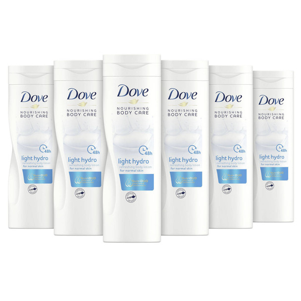 Dove Body Lotion Light Hydro 6x400ml