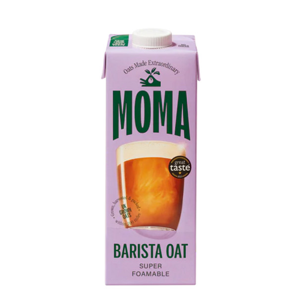Moma Oat Milk Barista Unsweetened 1L