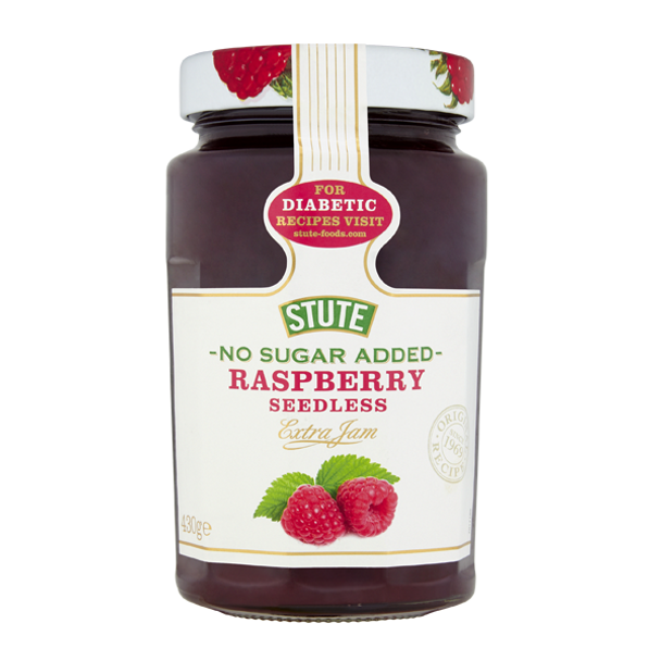 Stute Diabetic Raspberry Jam 6x430g