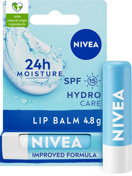 Nivea Lip Balm Hydro Care SPF15 5ml