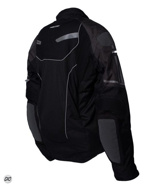 Helite Free-Air Vented Mesh Airbag Motorcycle Jacket with Windproof /  Waterproof Liner Available in Hi-Viz & Black + FREE SHIP