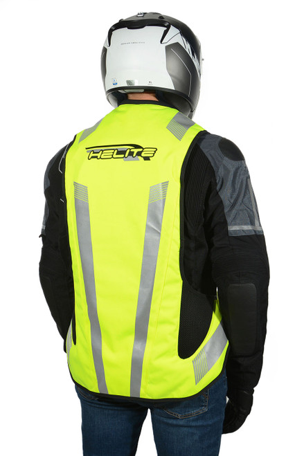 Helite Turtle 2 Airbag Vest Hi-Viz Yellow (Mechanical Trigger)