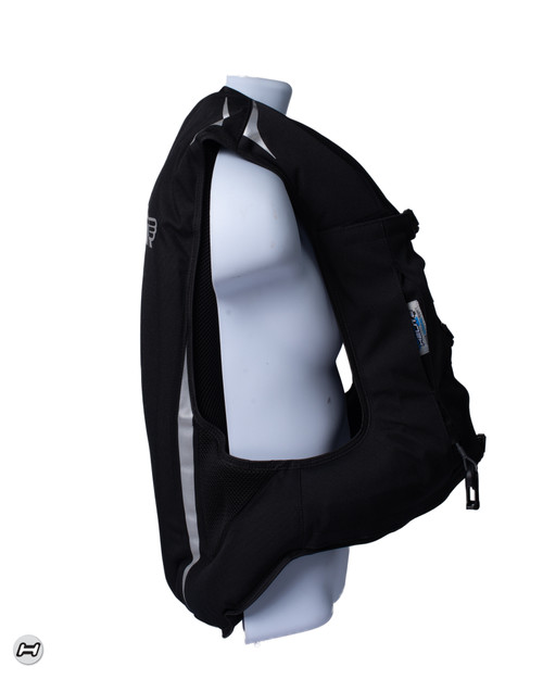 Chaleco Airbag Helite Turtle Negro o Hi vis de moto