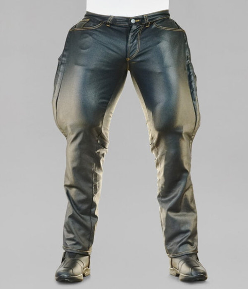 Mo'Cycle Airbag Jeans THOMAS Powered by HELITE Black Relaxed