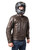 Helite Leather Airbag Jacket in Brown Helite Leather Airbag Jacket in Brown