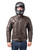 Helite Leather Airbag Jacket in Brown Helite Leather Airbag Jacket in Brown