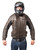 Helite Leather Airbag Jacket in Brown Helite Leather Airbag Jacket in Brown