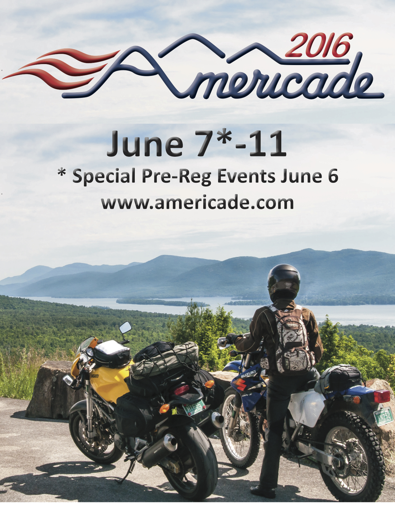 See the full Helite airbag product line at the Americade in Lake