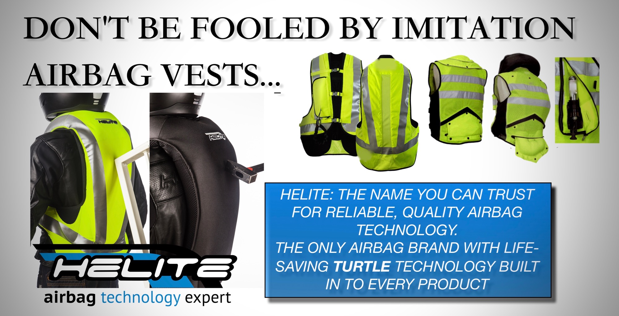 Why Helite versus other airbag brands on the market? Helite Moto
