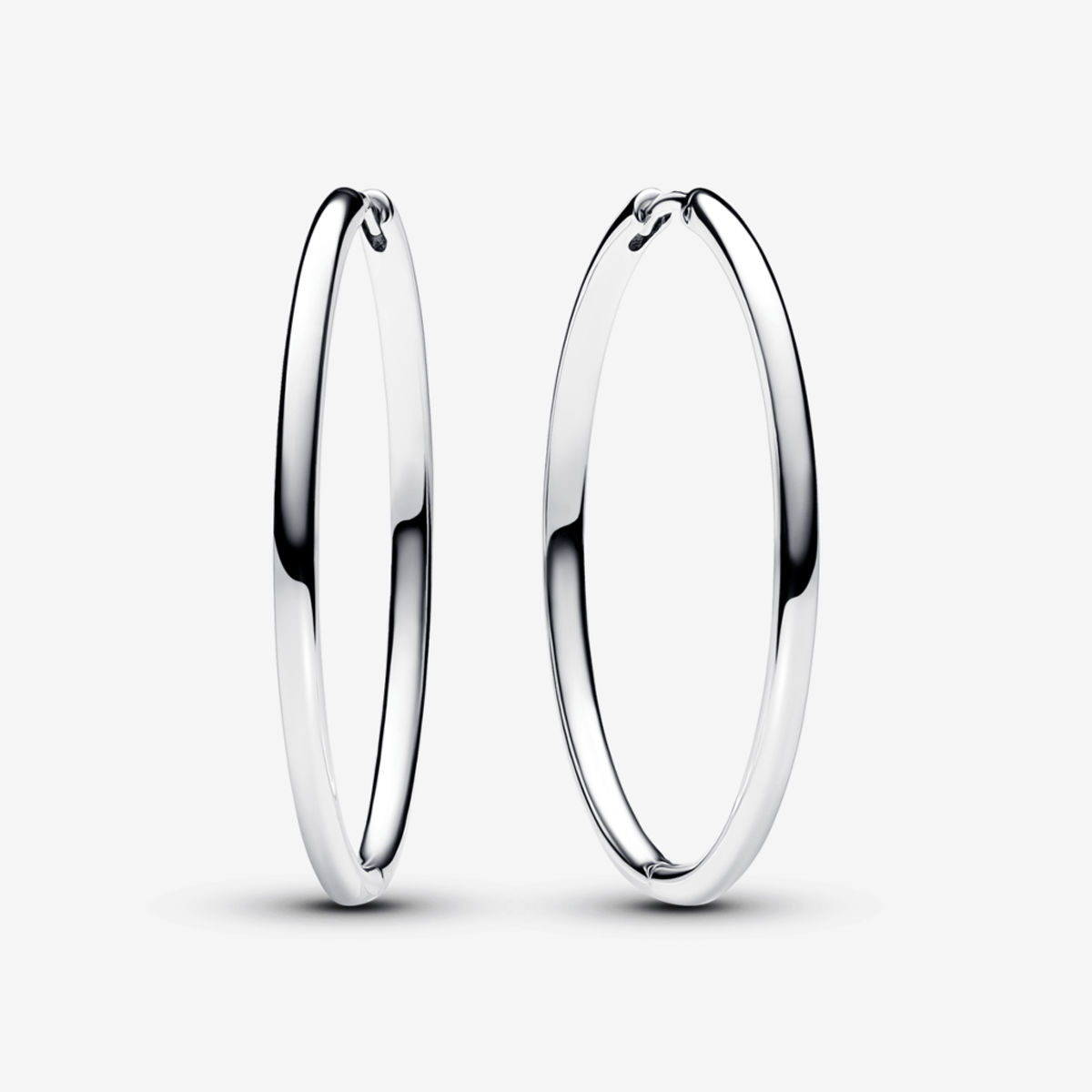 Pendientes de aro de 40 mm Pandora Moments para Charm 293336C00
