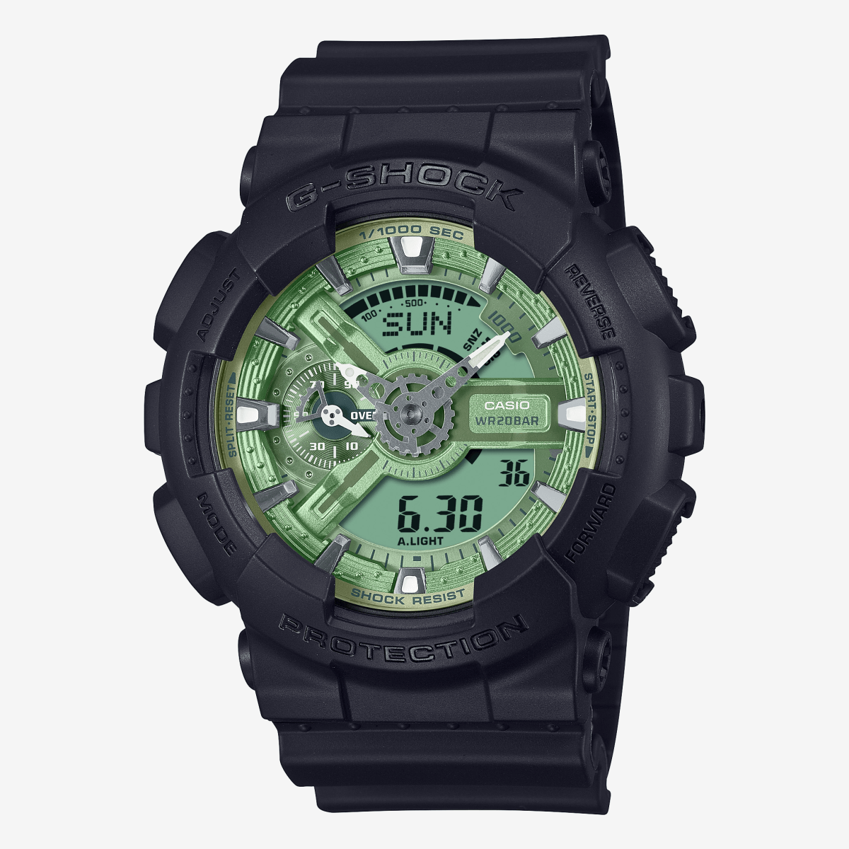 Reloj Casio G-Shock Classic GA-110CD-1A3ER Esfera Verde GA-110CD-1A3ER