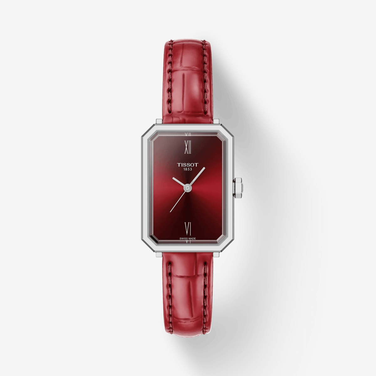 Reloj Tissot SRV 30mm Esfera Roja T1601101642300