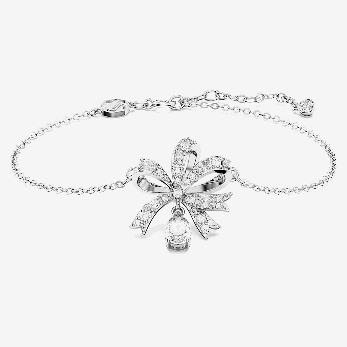 Pulsera Volta Swarovski Bañada en Rodio 5647581