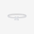 Anillo Solitario Circonita Oro Blanco - 076746