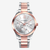 Reloj Viceroy Chic multifunción con brazalete bicolor plateado y oro rosa, esfera plateada - 401070-03