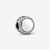 Charm Pandora de Botón Brillante para Grabar en plata de ley vista lateral - 798747C01