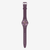 Vista completa del Reloj Swatch Pearlypurple con correa de silicona púrpura - GV403