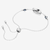 Pulsera Hollow. Bucle entrelazado, Azul, Baño de rodio - swa-5663493