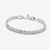 Pulsera Pandora Tenis Ancha Brillante en plata con circonitas - 593539C01