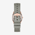 Vista trasera del Reloj Fossil Harlow ES5435 con correa de piel gris - ES5435