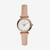 Reloj Fossil Carlie Mini ES4699 con brazalete de piel nude y caja oro rosa - ES4699