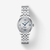 Reloj Tissot Le Locle Automatic Lady (29.00) 20th Anniversary con brazalete de acero y esfera plateada - T0062071103601