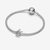 Charm Pandora Tortuga Marina en Filigrana en plata de ley y turquesa sobre pulsera de plata - 794697C01