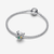 Charm Pandora Stitch y Scrump de Disney en plata de ley integrado en una pulsera de plata - 794554C01
