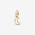 Charm Pandora Mini Colgante Luna Creciente Blanca - 764614C01