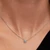 Collar Pandora Halo de Pavé Redondo - 393548C01