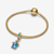Charm Pandora Colgante Tortuga Marina de Cristal de Murano - 768939C01
