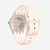 Vista trasera del Reloj Swatch Rose Rebel con brazalete de silicona y esfera rosa - SUOT700