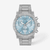 Vista frontal del Reloj Tissot Supersport Chrono 42mm con brazalete de acero y esfera azul - T1254171135100