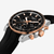 Vista en ángulo superior del Reloj Tissot Supersport Chrono 42mm con esfera negra - T1254172705100
