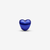 Charm Mini Corazón Azul de Pandora en plata de ley con esmalte azul en ángulo inclinado - 794785C02
