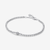 Pulsera Cuentas y Gemas Brillantes de Pandora en plata de ley con circonita transparente - 594822C01