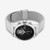 Vista lateral del Reloj Tommy Hilfiger negro con brazalete de malla y esfera negra - 1710749
