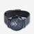 Vista superior inclinada del Reloj Tommy Hilfiger azul con brazalete de malla con brazalete de malla y esfera azul - 1710750