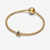 Charm Pandora Estrella en Filigrana integrado en una pulsera de eslabones tipo serpiente con chapado en oro - 765034C01