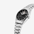 Vista angular del Reloj Frederique Constant Heart Beat Automático con brazalete de acero plateado - FC-310B4NH6B