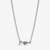 Collar Pandora Mamá en plata de ley con diseño de corazón - 392589C01