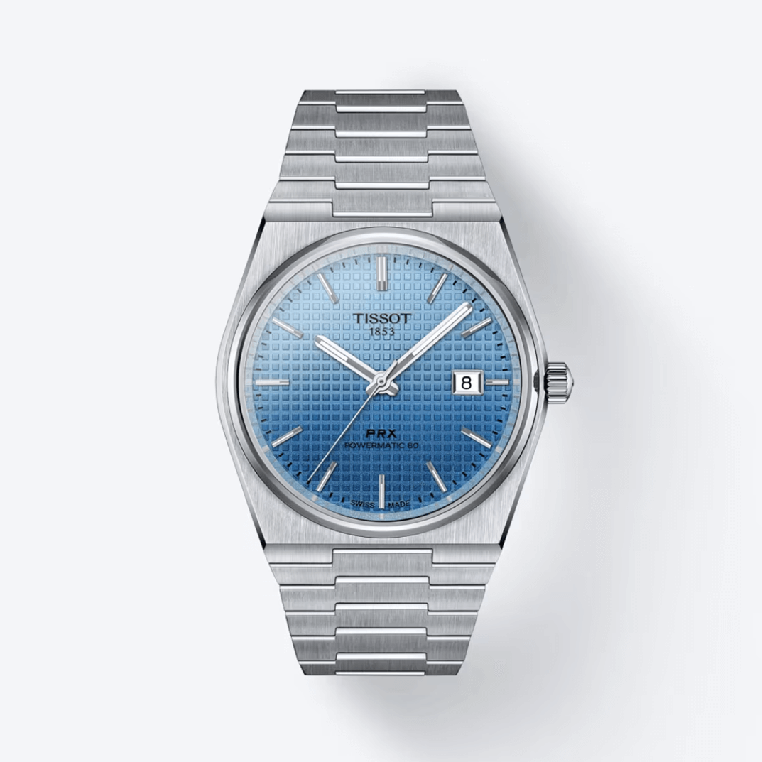 Reloj Tissot PRX Powermatic 80 40mm, Esfera Azul