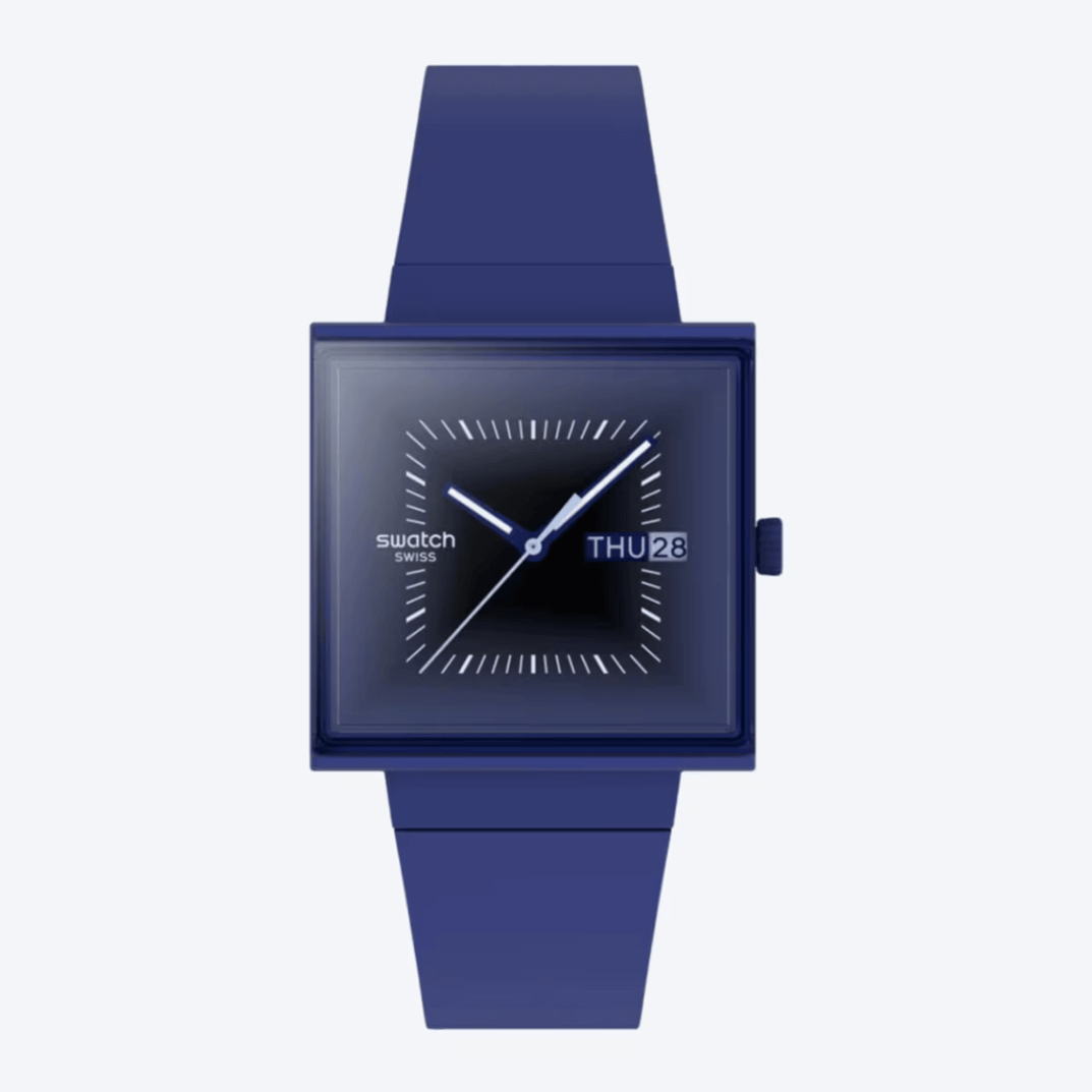 Reloj Swatch Squarely Blacklight