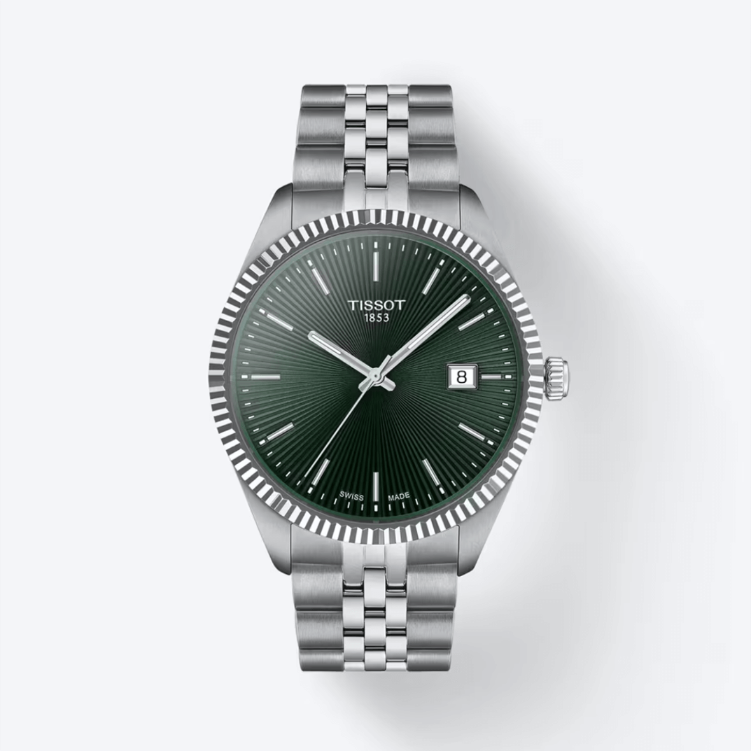 Reloj Tissot Ballade 40mm Acero con Esfera Verde