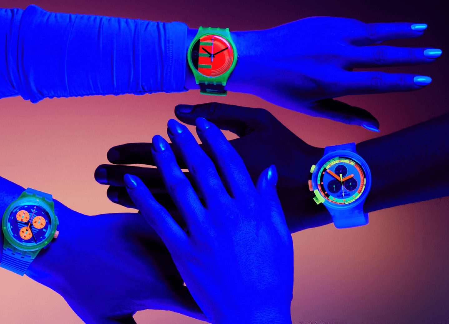 Swatch Neon Wave