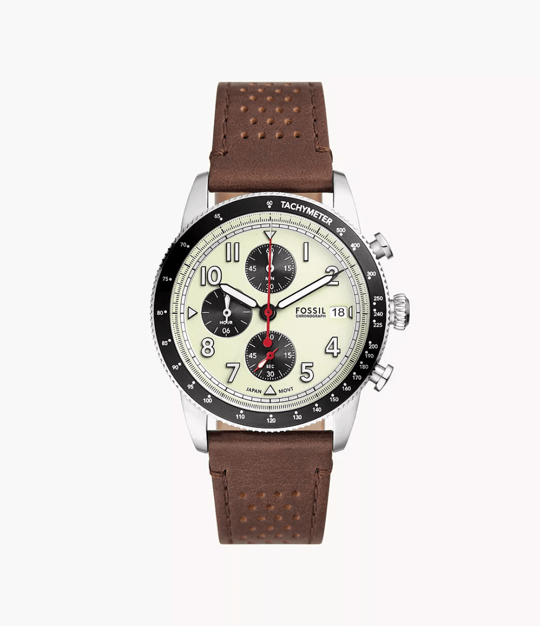 Reloj Fossil hombre correa cuero marron
