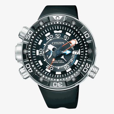 Reloj Citizen Promaster Aqualand Eco Drive Negro