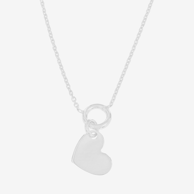 Collar de Plata Heart Alone